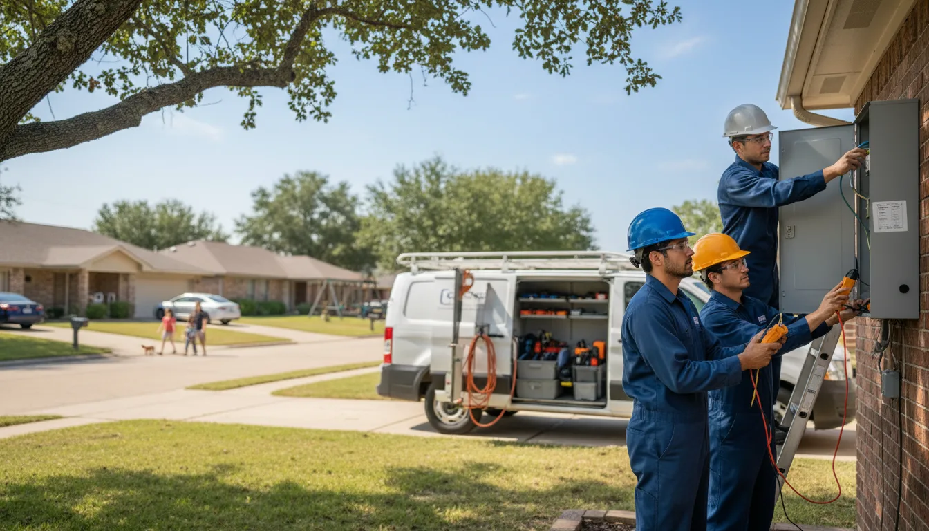 Certified electrician providing emergency electrical services in Vinegar Bend, AL